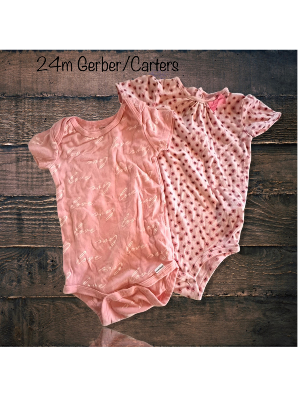 24m Gerber/Carters Onesie Bundle